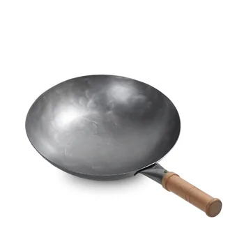 

Old-fashioned handmade wok wok uncoated gas non-stick cooked wok