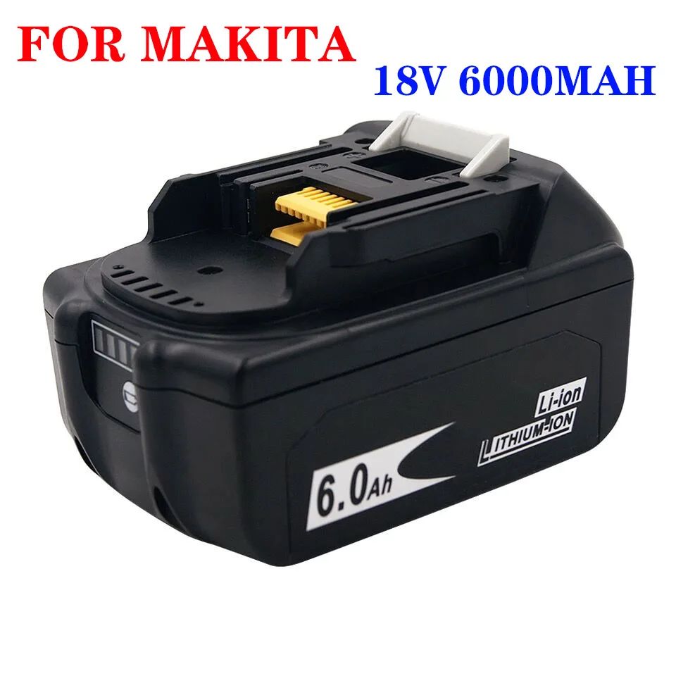 18V 6.0Ah/5.0AH 6000MAH/5000MAH Rechargeable Li-ion battery For Makita power tool Batteries BL1840 BL1850 BL1830 BL1860B LXT 400 |