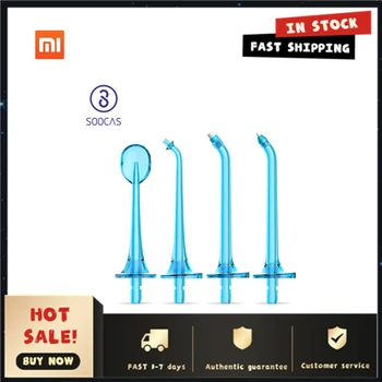 

SOOCAS W3 jets nozzles water flosser portable electric oral irrgator original nozzle jet tip replacement extra for Xiaomi Youpin