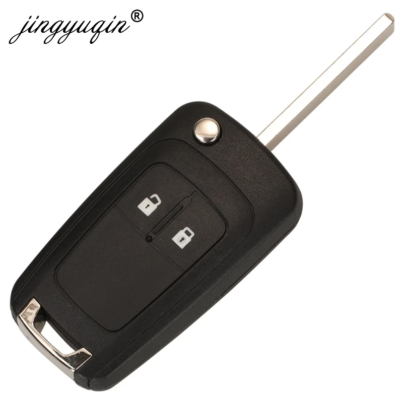 Jingyuqin G4-AM433TX 433Mhz ID46-PCF7941 Voiture Clé À Distance Fob pour Opel/SachCorsa D 2007 + 2012 Meriva B 2010 + 2014 Flip Control