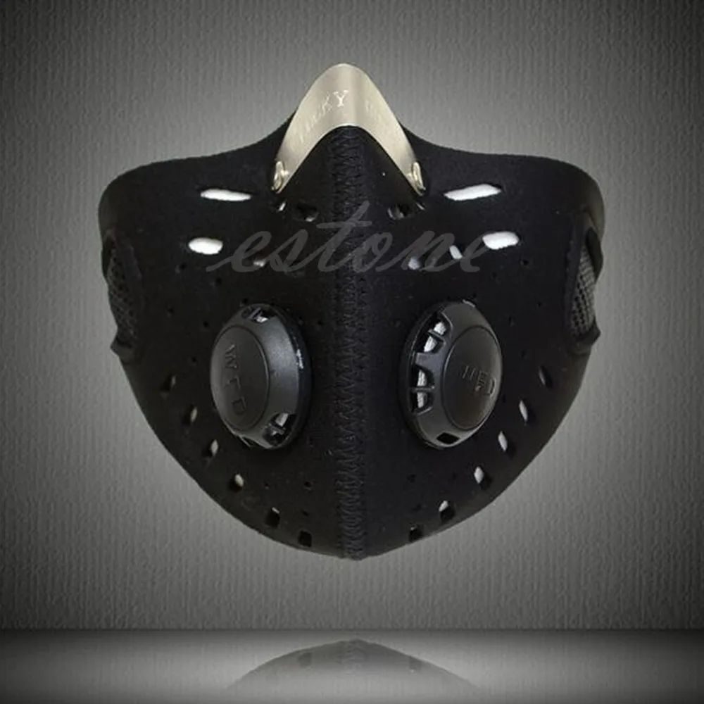 Motorcycle Bicycle Bike Cycling Racing Ski Anti Dust Half Face Mask Filter Hot Balaclava