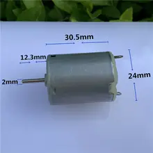 Micro 24mm  MABUCHI RC-280RA-20120 Carbon brush DC Motor  5V 6V 9V 12V 20800rpm High Speed 280 electric Motor