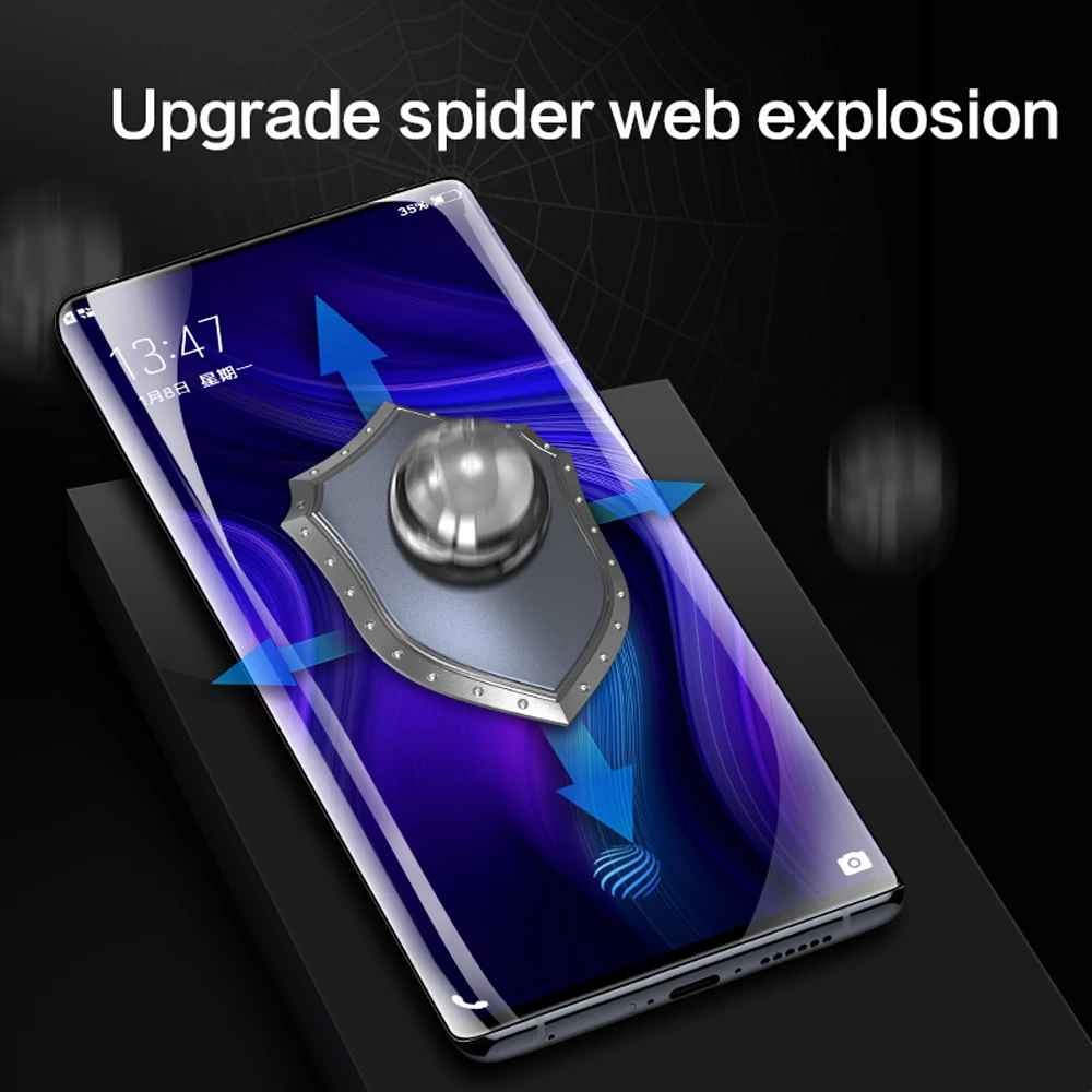 Защитная пленка SmartDevil для VIVO NEX 3 Full Cover HD Прозрачная Гидрогелевая X50 Pro высокой