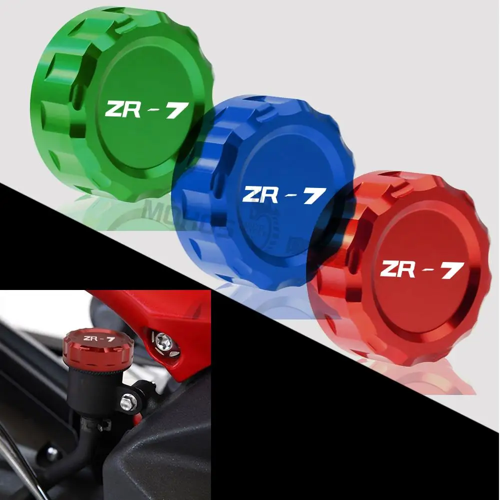 Motorcycle Accessories Cylinder Reservoir Cover For Kawasaki Zr7 Zr7