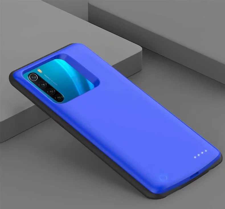 Тонкий силиконовый чехол для Xiaomi Redmi Note 8 ударопрочный зарядного устройства
