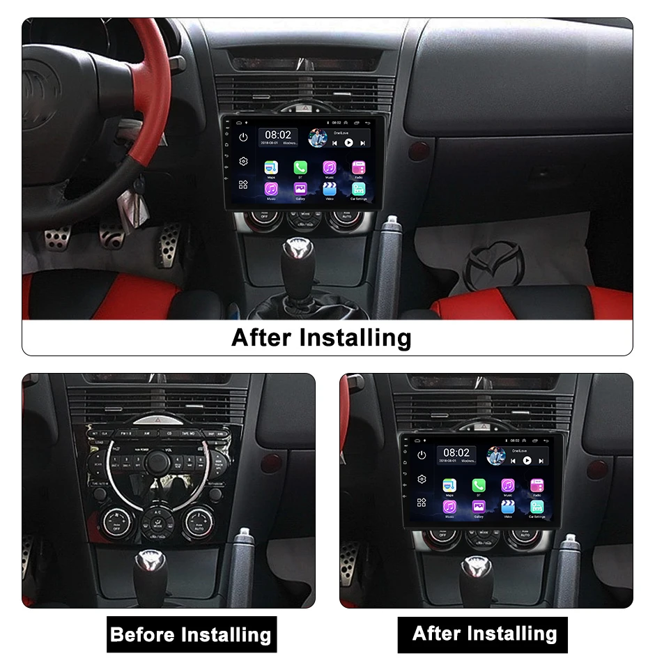Mazda Rx8 2008 - 2021 Multimedia Radio 