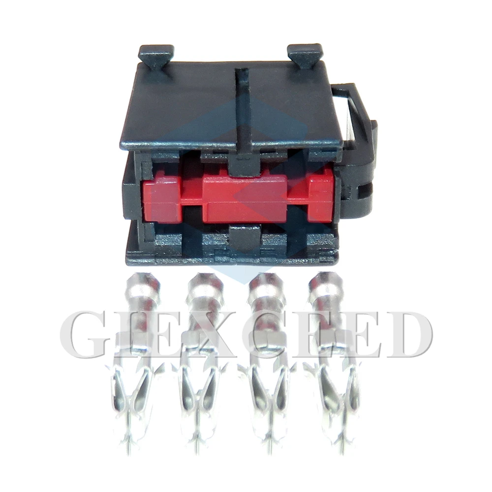 

2 Sets 4 Pin Plastic Housing Adapter 6.3 Series Car High-power Plug Auto Wire Connector Automotove Unsealed Socket