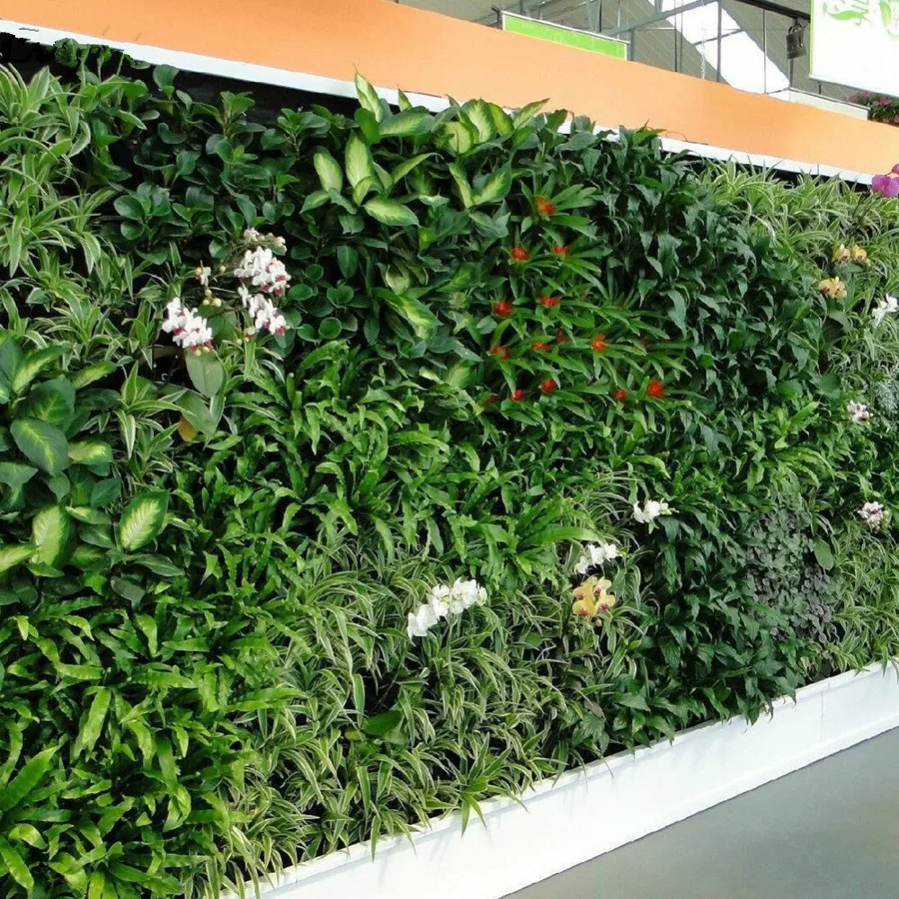 40X60 см искусственные растения цветы украшение стены поддельный ковер с пластиковой травой газонный ковер искусственный свадебный отель фон