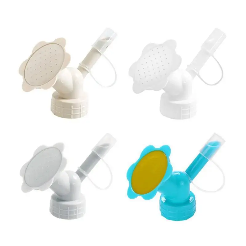 2In1 Watering Sprinkler Water Bottle Plastic Sprinkler Nozzle Flower Waterer Supplie Garden Tool Portable Household Potted Plant watering can garden tools