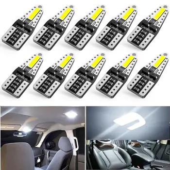 

10pcs T10 Led W5W Canbus Error Free Bulb For VW Passat b5 b6 CC Golf 4 5 6 7 Jetta mk4 mk5 mk6 Polo tiguan Car Interior Lights