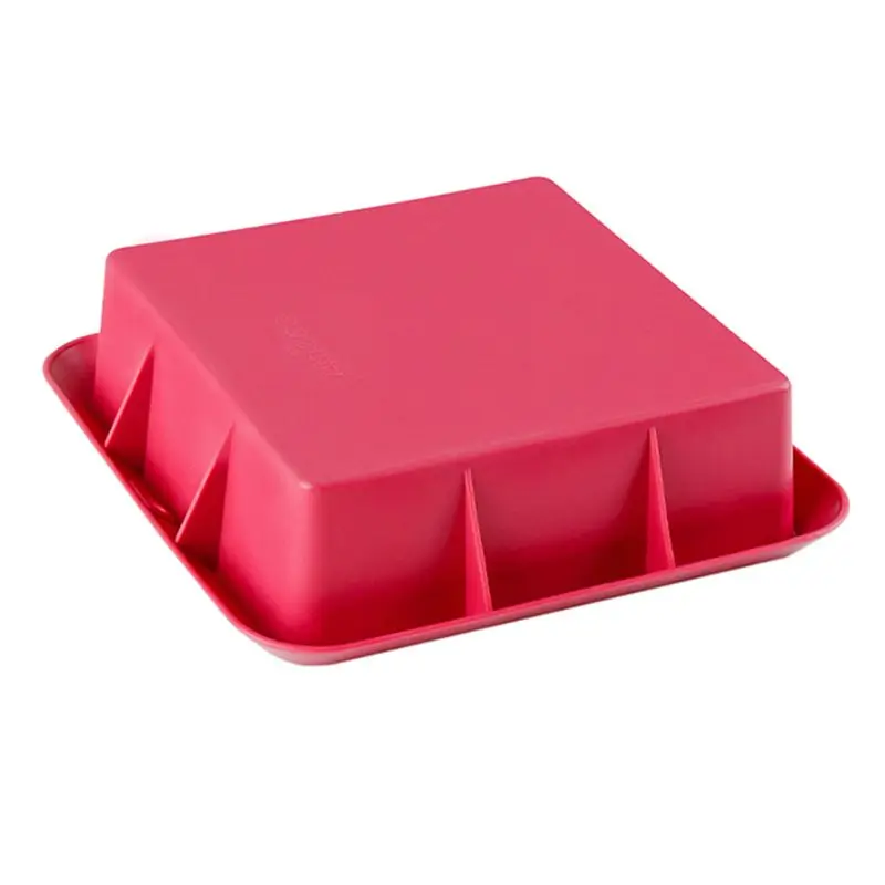 Silicone Square Shape Non Stick Cake Mousse Mould Cookie Baking Molds DIY Decor X4YD