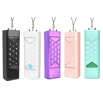 

2 Pack Personal Air Purifier Necklace Wearable Mini Portable Air Freshner Ionizer Negative Ion Generator Low Noise