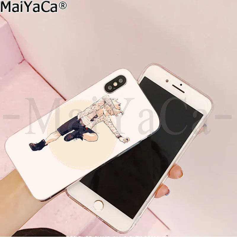 MaiYaCa аниме кацуки бакугоу ТПУ прозрачный чехол для телефона чехол для iPhone 6S 6plus 7 7plus 8 8Plus X Xs MAX 5 5S XR