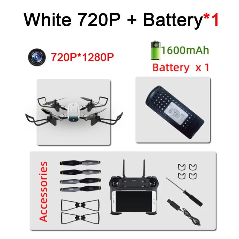SG700-D дроны SG700 с камерой hd мини Дрон rc вертолет 4k Дрон игрушки Квадрокоптер Профессиональный Дрон com камера Квадрокоптер - Цвет: 720P with battery 1