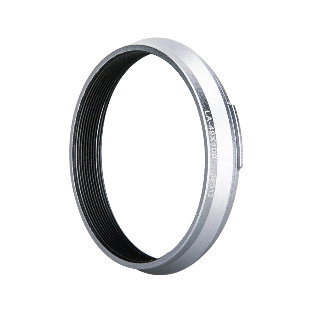 49mm Metall linsen filter Adapter ring für Fuji x100vi x100v x100f x100t x100s x100 Konvertierungs objektiv ersetzen Fujifilm AR-X100 Schwarz – Detail 12