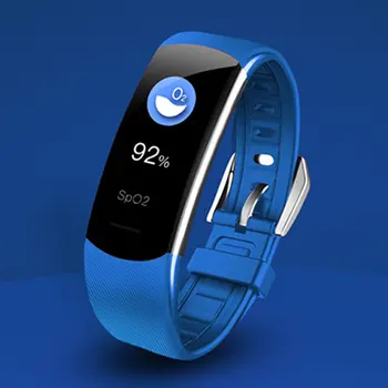 

C6 Outdoor Fashion Sleep Monitor Pedometer Multifunctional Heart Rate Waterproof Bluetooth Sports Smart Bracelet Touch Screen