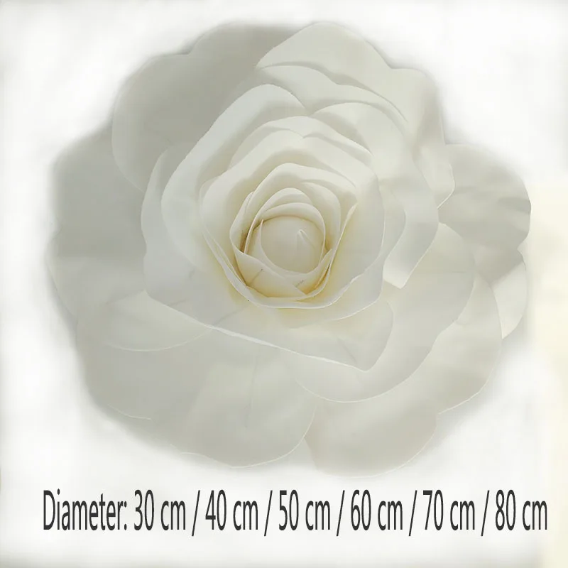 Большой пенный искусственный набор роз из искусственных цветов, европейский стиль, свадебный цветок, стена, свадебное окно, задний план