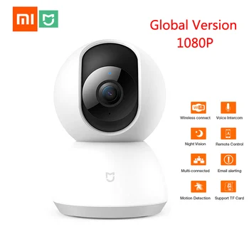 

Global Night Version Xiaomi Mijia Mi Home Security 1080P Smart Camera IP Cam Webcam Camcorder 360 WIFI Wireless AI APP Control