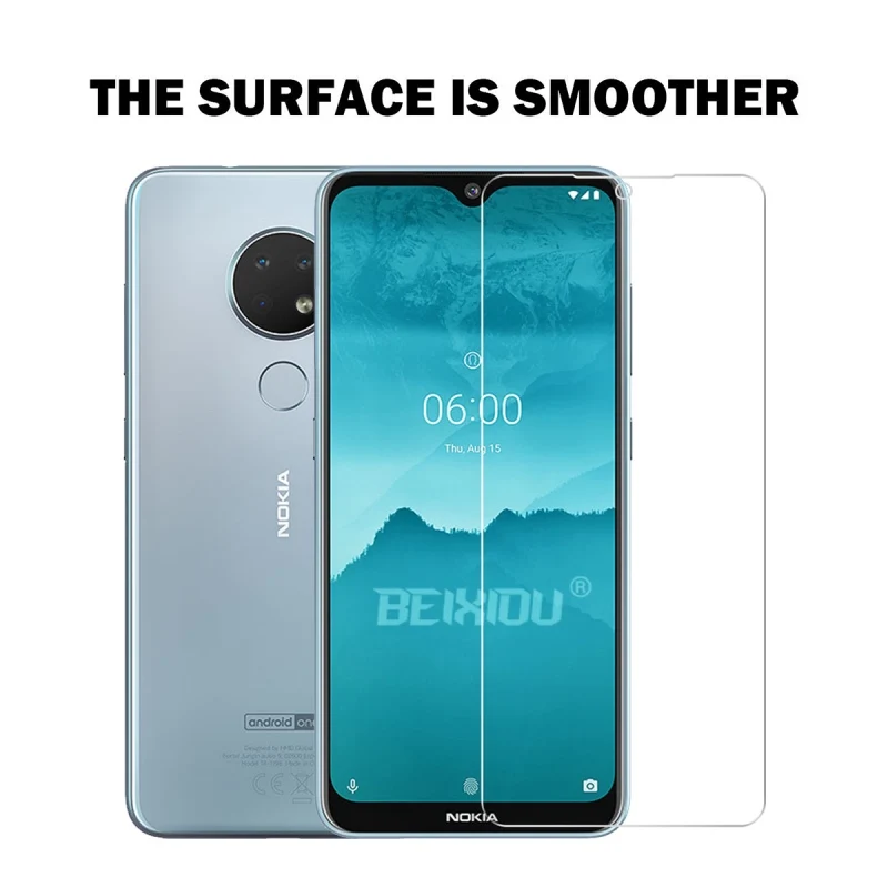 Полное закаленное стекло для Nokia 6,2 стекло протектор экрана 2.5D 9h закаленное стекло для NOKIA 6,2 пленка