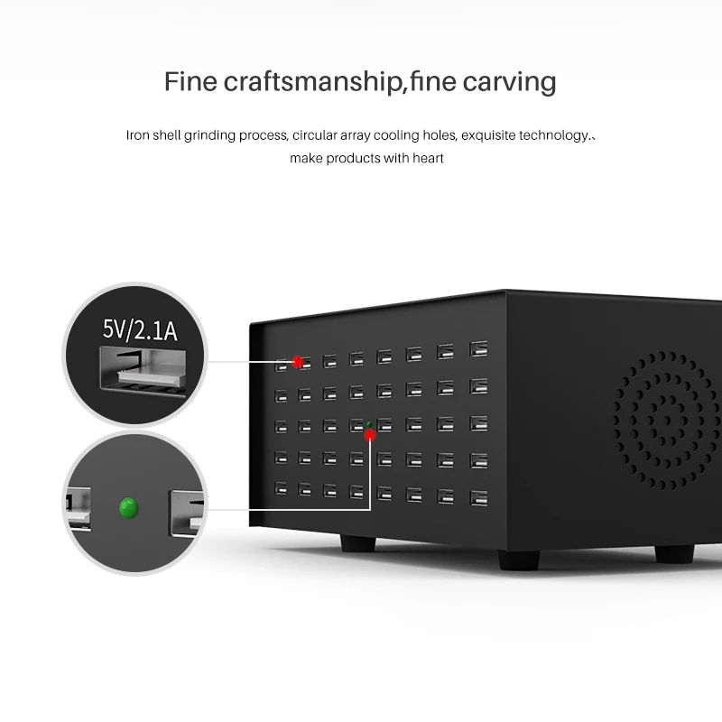 Smart 28 port usb Charger for iphone 8 7P 6s XR Xiaomi LG Samsung s9 Power Adapter multi port Socket Fast Charging Universal Hub