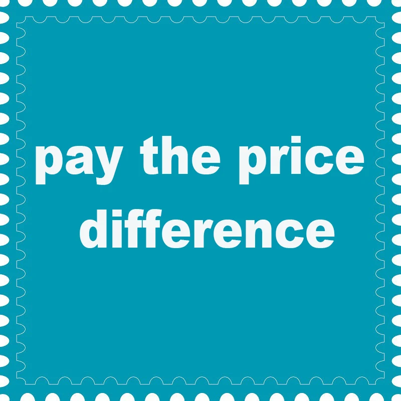 

Compensate the price difference DHL/UPS/SF-EXPRESS/FEDEX/EMS