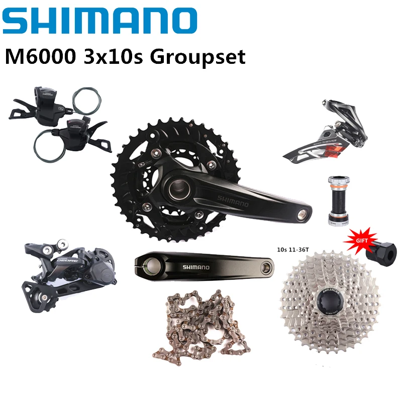 Shimano Deore M6000 3x10s Groupset 