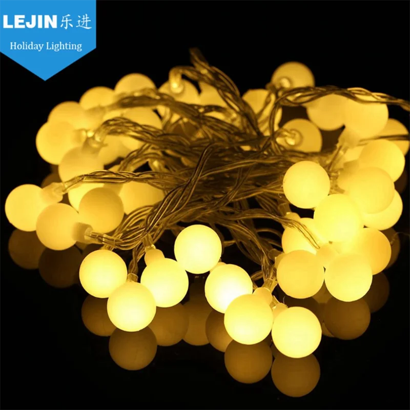 

Led Lamp String Twinkle Lights 3 X AAA Battery Operated Fairy Lights Christmas Halloween Light Bulb Garland New Year Decorations