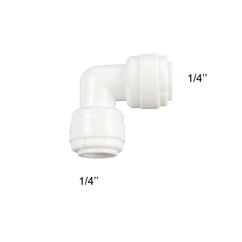 10pcs 1/4 Inch(6.35mm) Straight Backstop Valve Quick Pushfit Tube Non-Return One Way Check Valve Garden Water Connectors