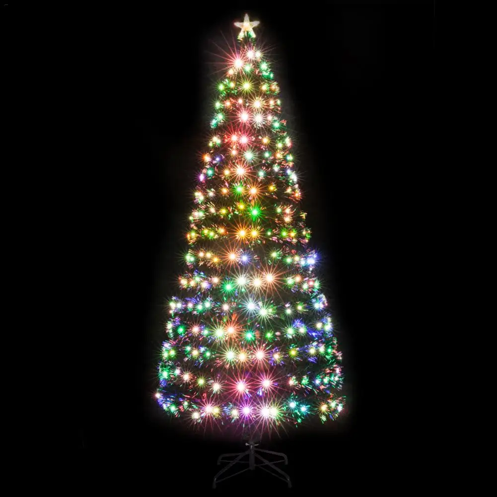 

Artificial Christmas Tree With 260 LED Lights And 260 Branches Christmas Tree Christmas Hanging Frame Parent-child Family Gather