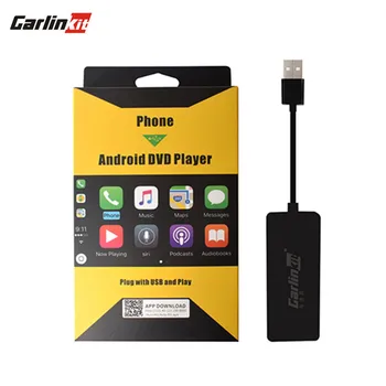 

Carlinkit Apple CarPlay /Android Auto Carplay Dongle for Android System Screen Smart link Support Mirror-link Online Map Music