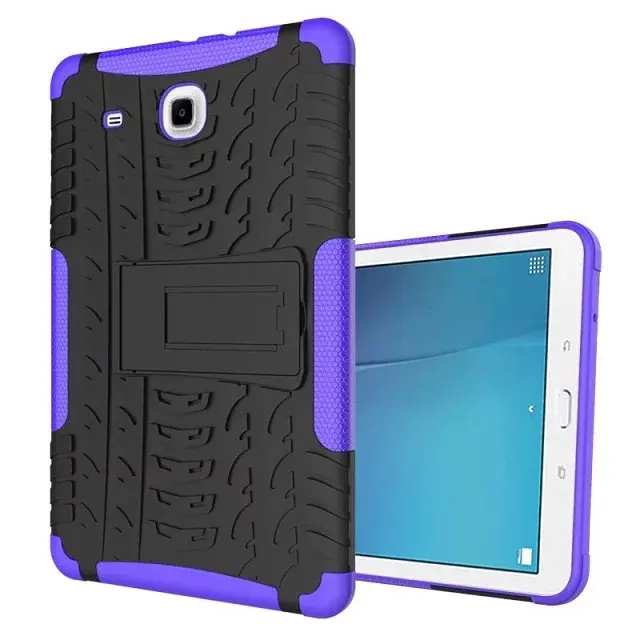 Tablet Case for Samsung Galaxy Tab E 9.6 T560 T561 SM-T560 SM-T561 Impact Hybrid Armor Kickstand Hard TPU+PC Stand Cover+pen | Компьютеры