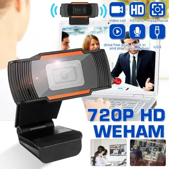 

2020 720P Webcam NEW USB2.0 Computer Network Live Camera Network Camera USB Cam Hd Camera With Mic Web Camera for Computer