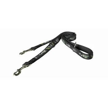 

Rogz halting for medium dogs 100-130-160 cm, black with white