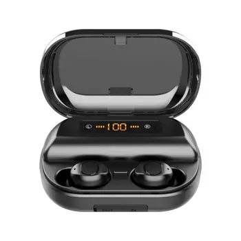 

Touch Control Bluetooth 5.0 Earphone Battery Capacity Display Portable Wireless Stereo Sports Headset Accessories New