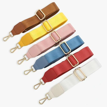 

Long Shoulder Bag Strap Cotton Fashion Wide Replacement Strap for Bags Nylon Woman Messenger Accessories Bag Straps