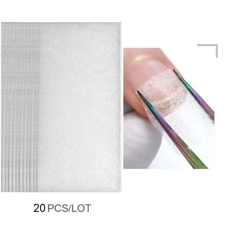 Удлинение ногтей гель для ногтей наращивание ногтей стекловолокно волоконная бумага наращивание ногтей+ 8 мл Стекловолоконный гель для ногтей