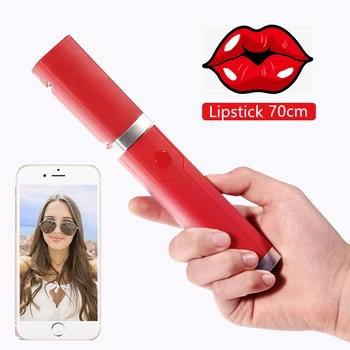 

Lipstick Selfie Stick Handheld Gimbal For Huawei Xiaomi 9 Redmi Note 7 Pro Smartphone iPhone 5s 8 plus X p20 Samsung 360 Tripod