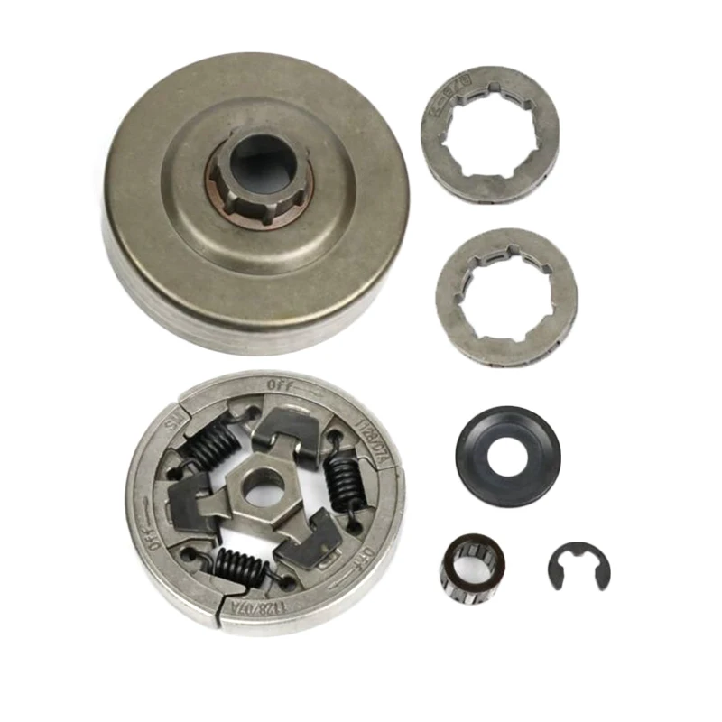 

7pcs Sprocket Clutch Kit Metal For Stihl 036 MS360 Chainsaw Replacement
