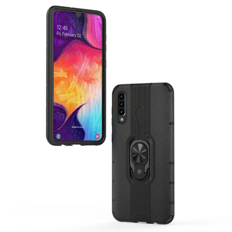 Противоударный кожаный чехол для телефона samsung Galaxy A50, чехол для samsung Galaxy A30 A20 A40S M20, чехлы для телефонов