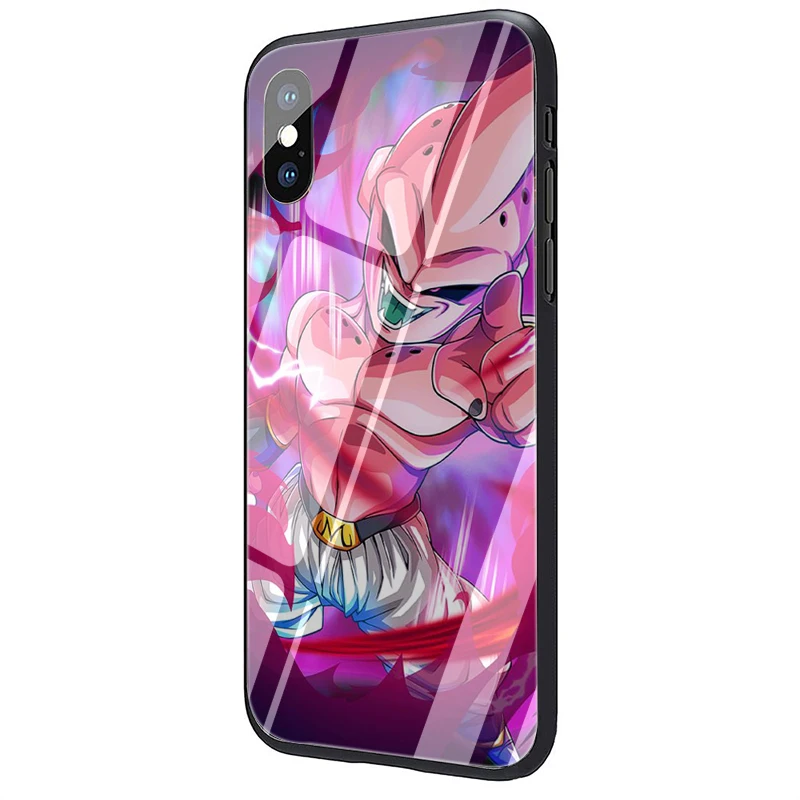 Чехол для телефона EWAU Majin Buu Dragon Ball Z из закаленного стекла для iPhone 5 5S SE 6 6s 7 8 plus X XR XS 11 pro Max - Цвет: G5