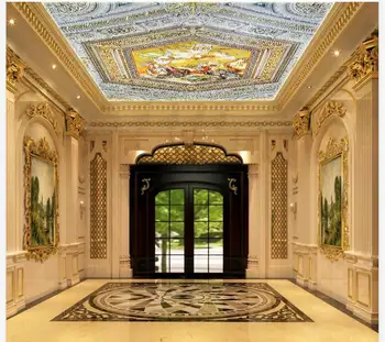 

Angel European ceiling Mural Living Room Study Bedroom Ceiling Wallpaper De Parede 3D