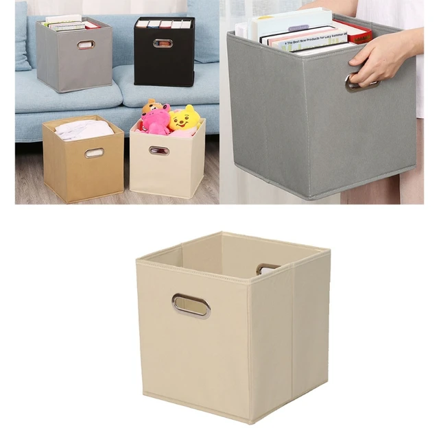 Toy Decoration Waterproof Large Non Woven Cardboard Document File Storage  Case with Handle