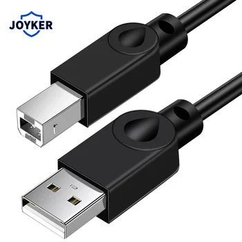 

JOYKER USB 2.0 Print Cable USB Type A to B Male to Male Printer Cable For Canon Epson HP ZJiang Label Printer DAC USB Printer