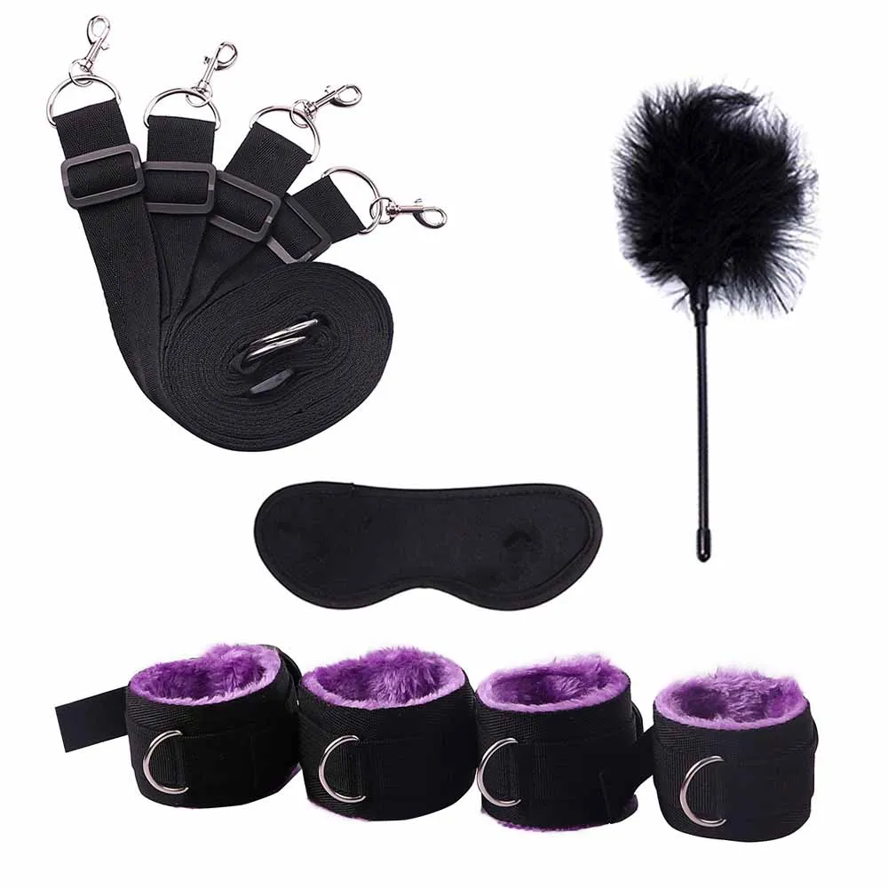  intimate accessory bed binding women's alternative toys bed binding fun binding binding handcuffs f