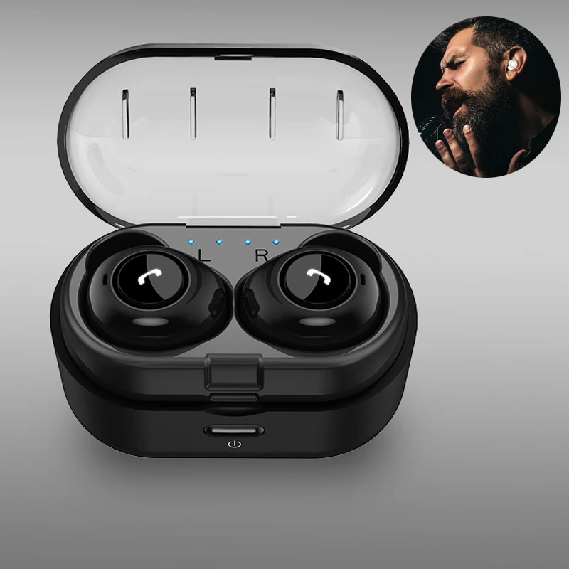 

Wireless Bluetooth Headset Earphone Noise Reduction Portable for Sport GV99