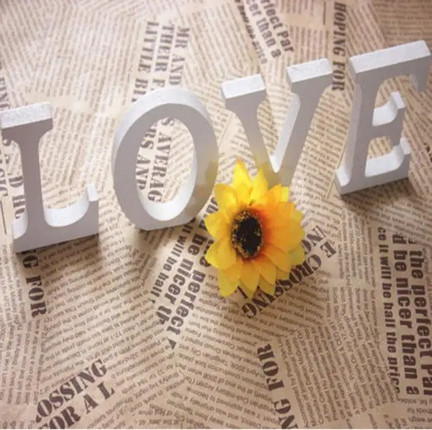1pc Diy Freestanding Wood Wooden Letters White Alphabet Wedding Birthday Party Home Decorations Personalised Name Design QQLIFE 1pc Diy Freestanding Wood Wooden Letters White Alphabet Wedding Birthday Party Home Decorations Personalised Name Design QQLIFE