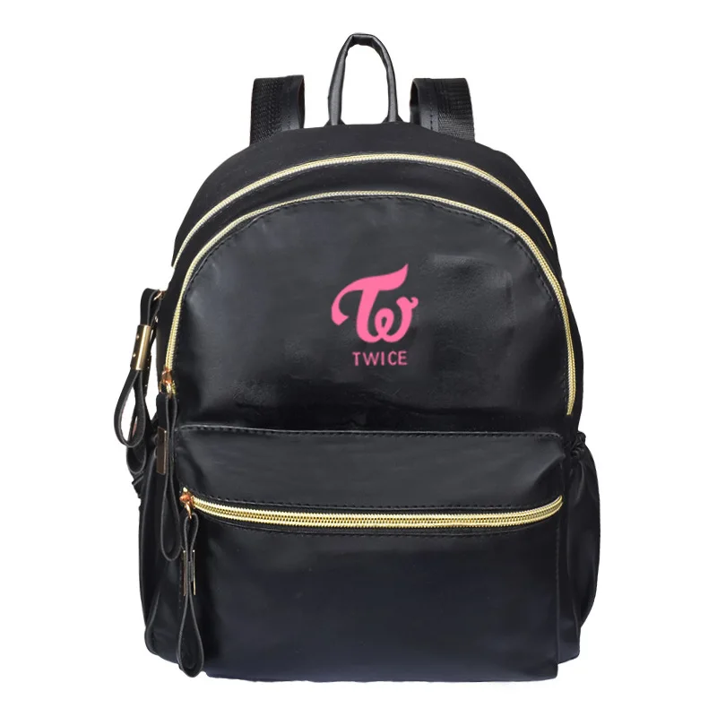 Стиль, модный рюкзак, искусственная кожа, мягкая поверхность, двойная молния, школьная сумка, сопутствующая, сумка в стиле знаменитостей - Цвет: G