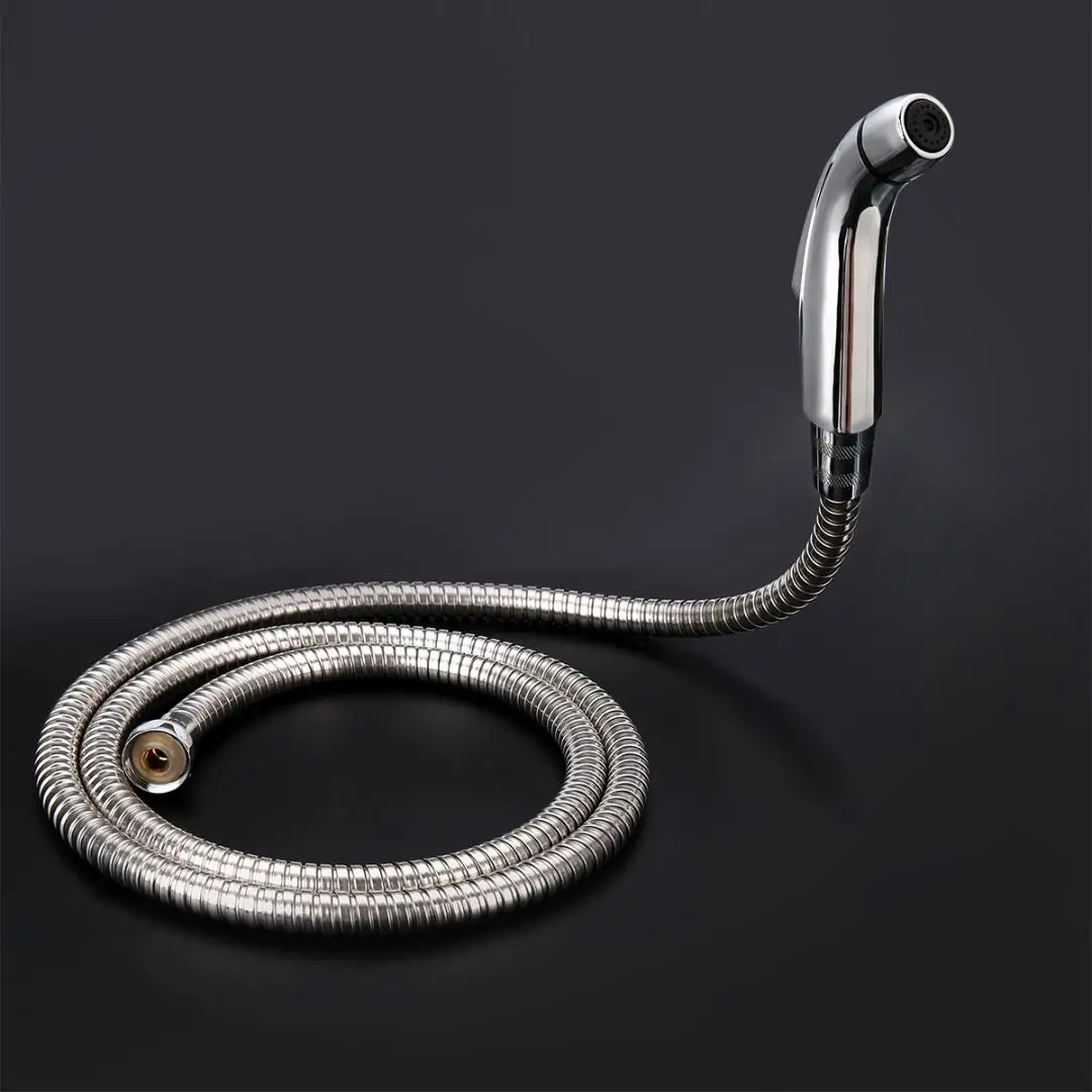 Hand Held Bidet Sprayer with Wall Bracket Diverter Toilet Shower Head Bidet Sprayer Set for Bathroom Bidet Faucet