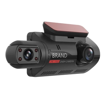 

3-inch 1 X User manual Three-way 1 X car mirror camera IPS Touch Screen Car DVR