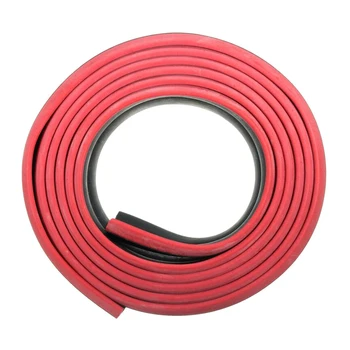 

Hot Universal Car Lip Skirt Protector Front Bumper Rubber Protective Stripe Rubber Bumper Protector Lip